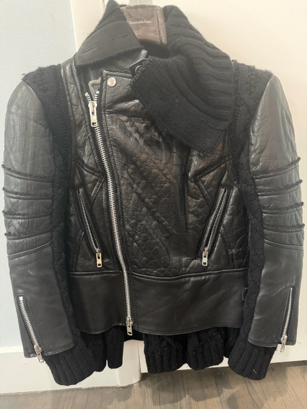 Sacai Leather Jacket size 1